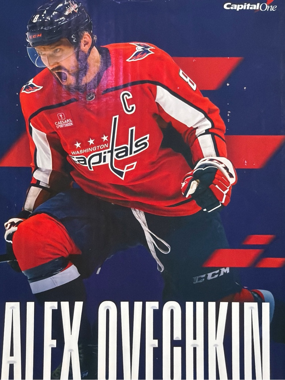Washington Capitals Red Hockey Alex Ovechkin